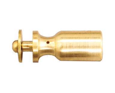 761L: Stone Chuck - Left Side - Brass 